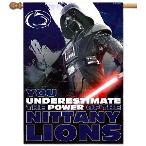 flag Darth Vader You Underestimate the Power of the Nittany Lions